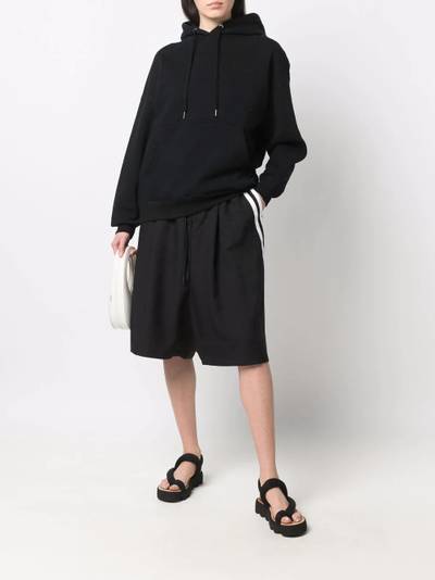 Y-3 drawstring knee-length shorts outlook