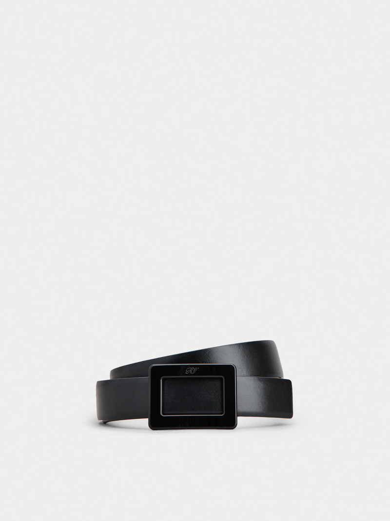 Belle Vivier Belt in leather 1