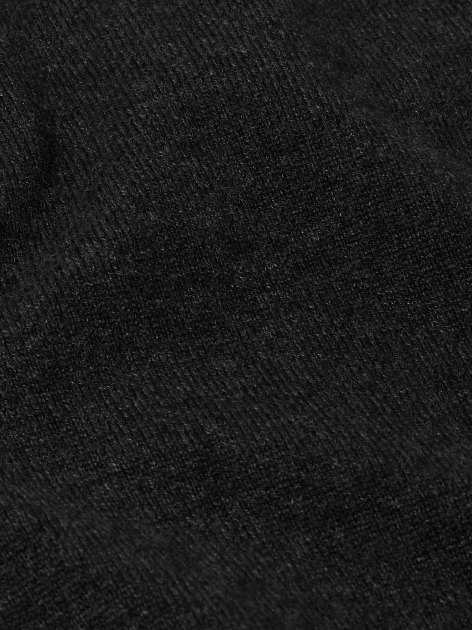 Cashmere Half-Zip Sweater - 5