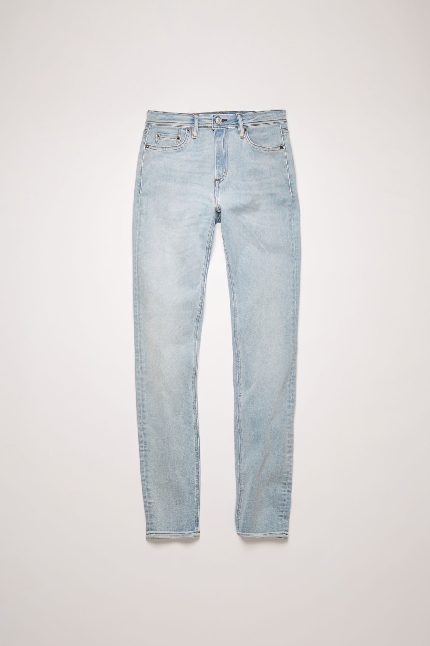 Mid-rise skinny jeans - 1