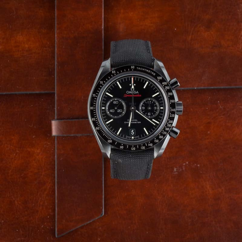 Preowned Omega Speedmaster Moonwatch Dark Side of the Moon - 5