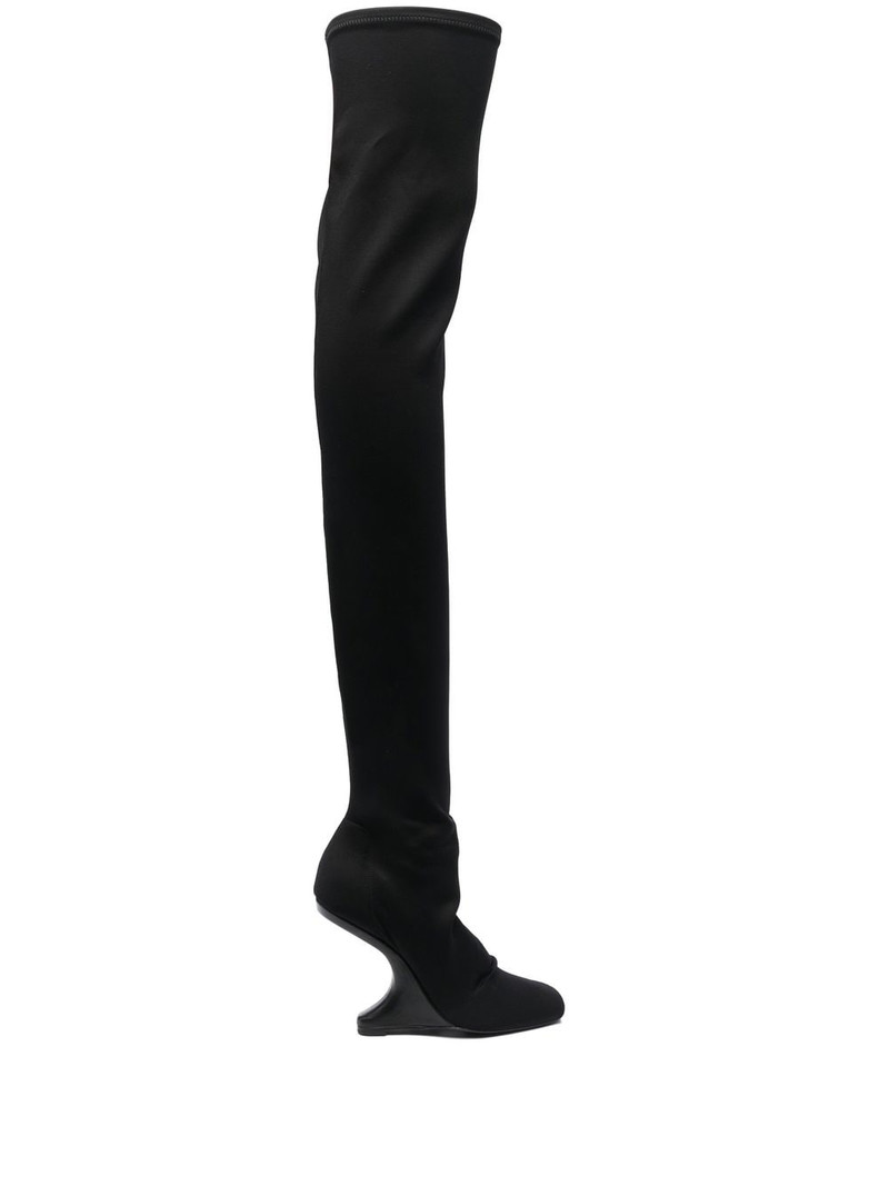 Cantilever 11 thigh-high boots 1