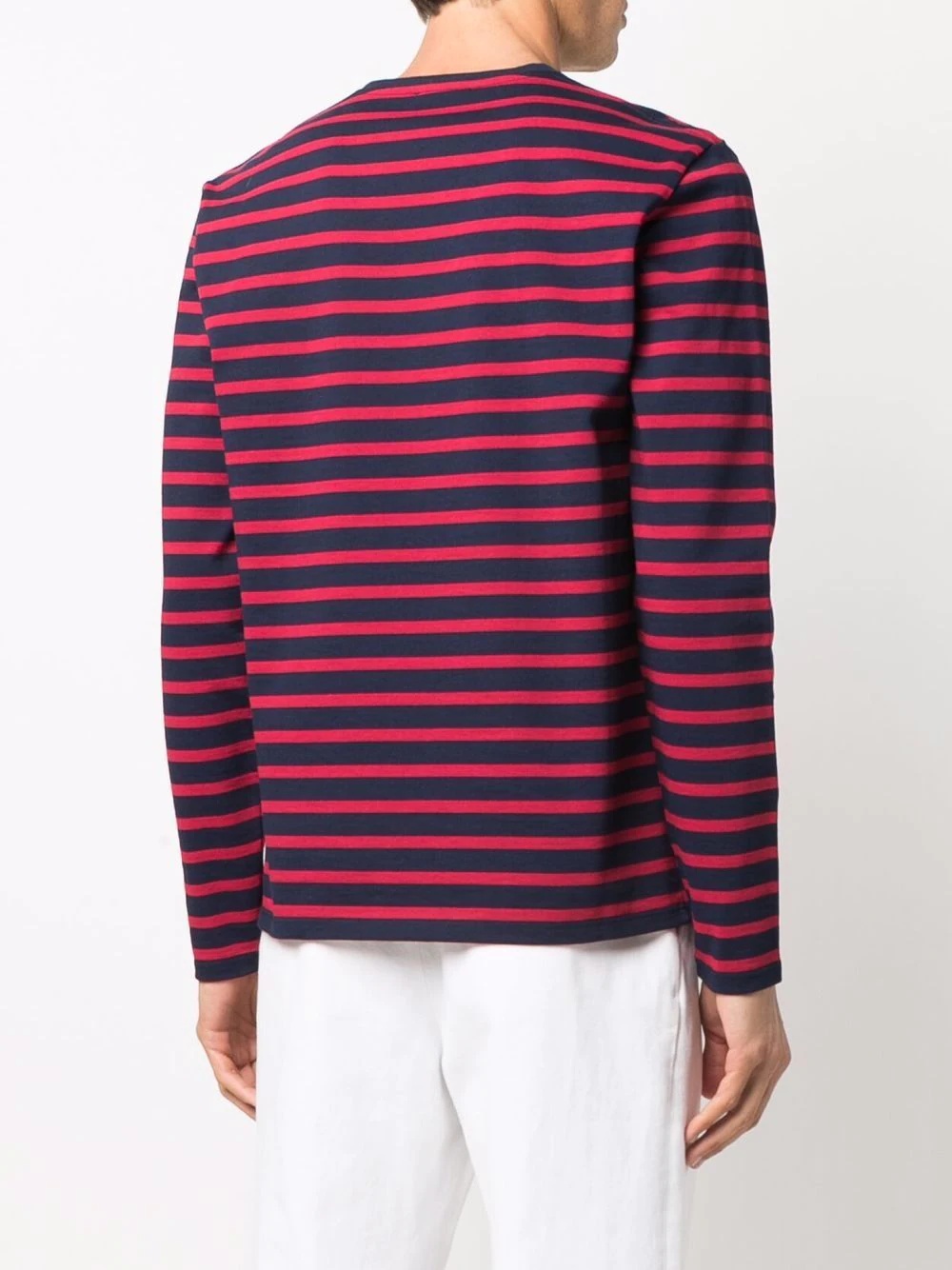 striped long sleeve T-shirt - 4