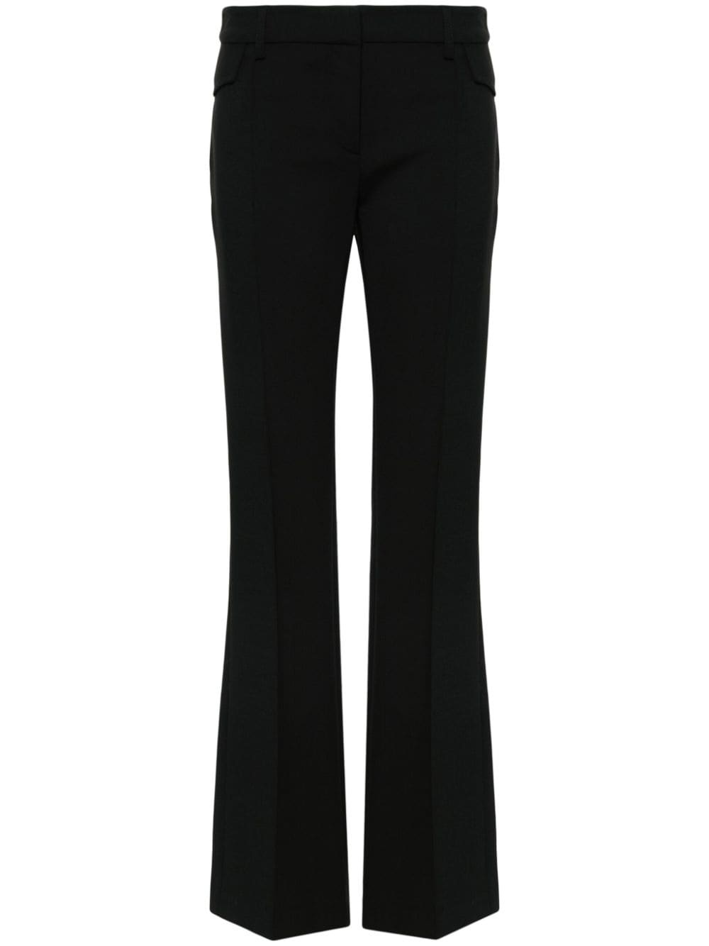 low-waist wide-leg trousers - 1