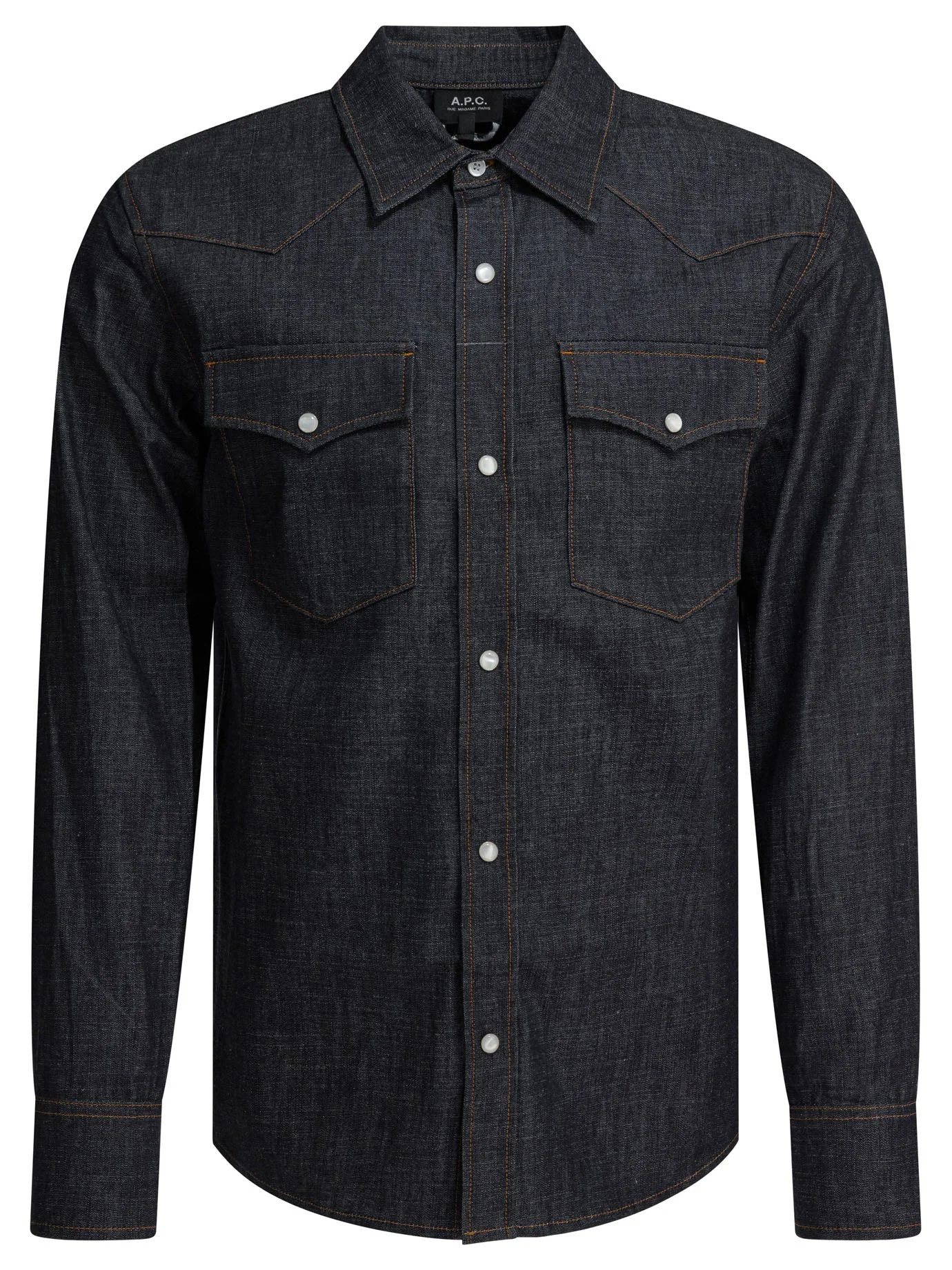 A.p.c. Western Denim Shirt - 1