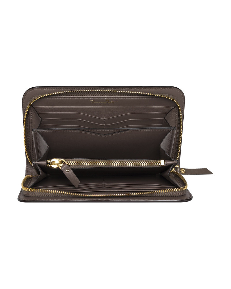 TAUPE TRAVEL WALLET 3