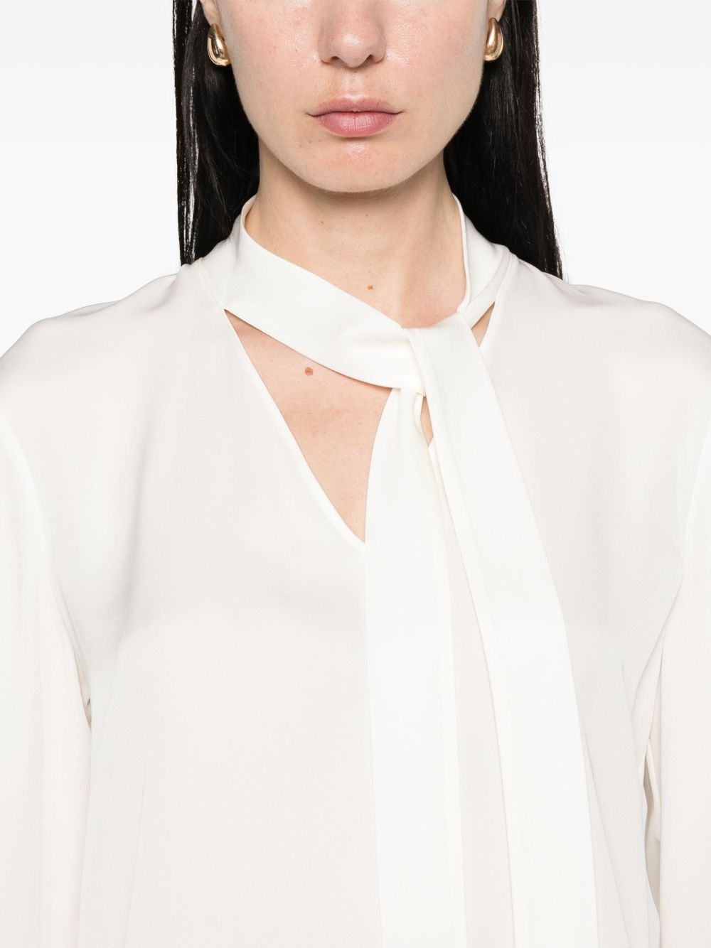silk blouse - 5