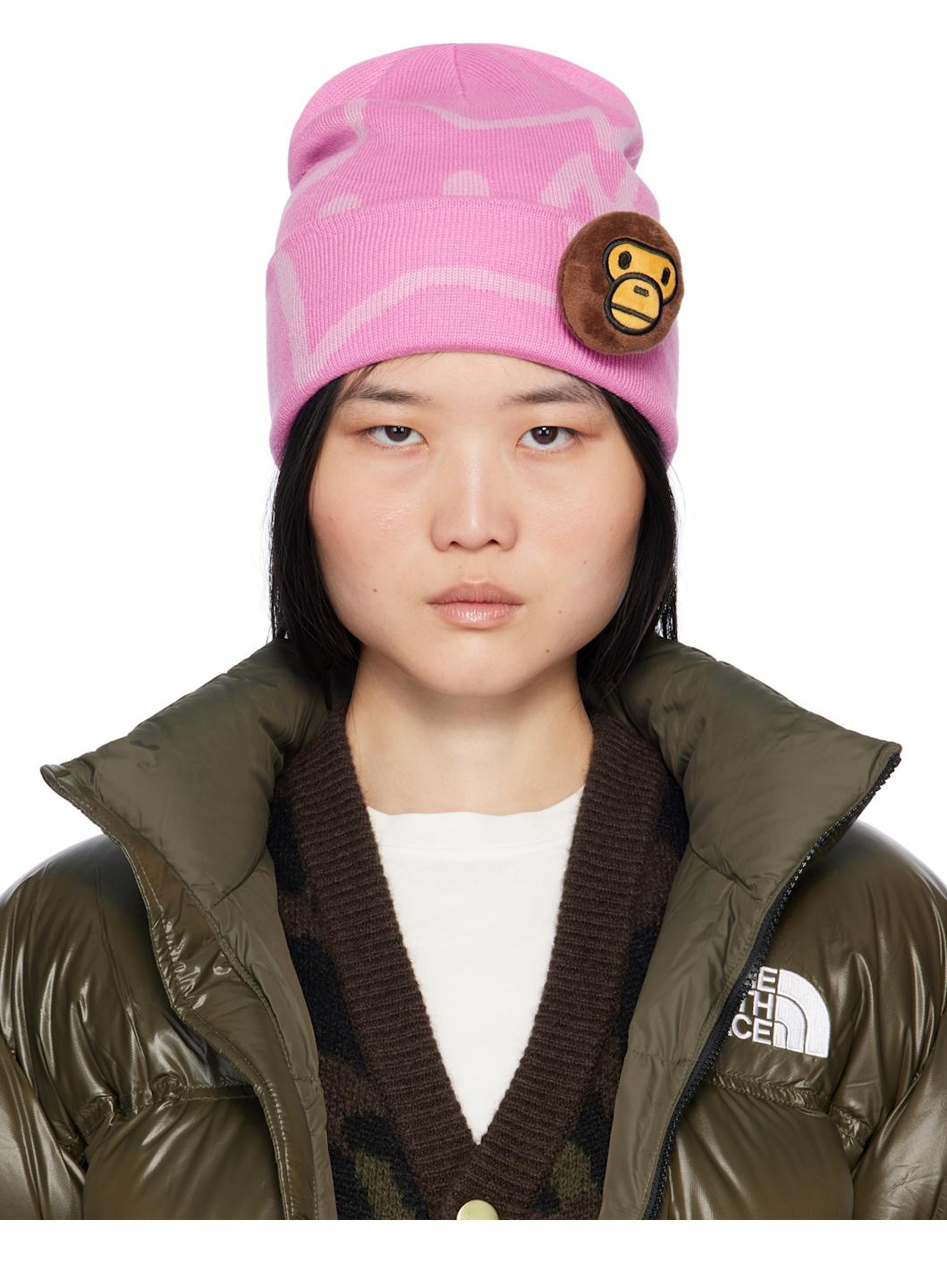 Pink Baby Milo Beanie - 1
