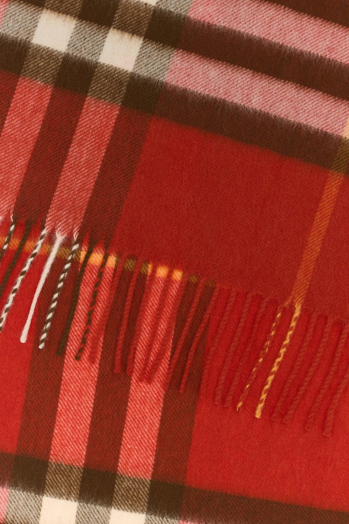 Embroidered cashmere scarf - 2