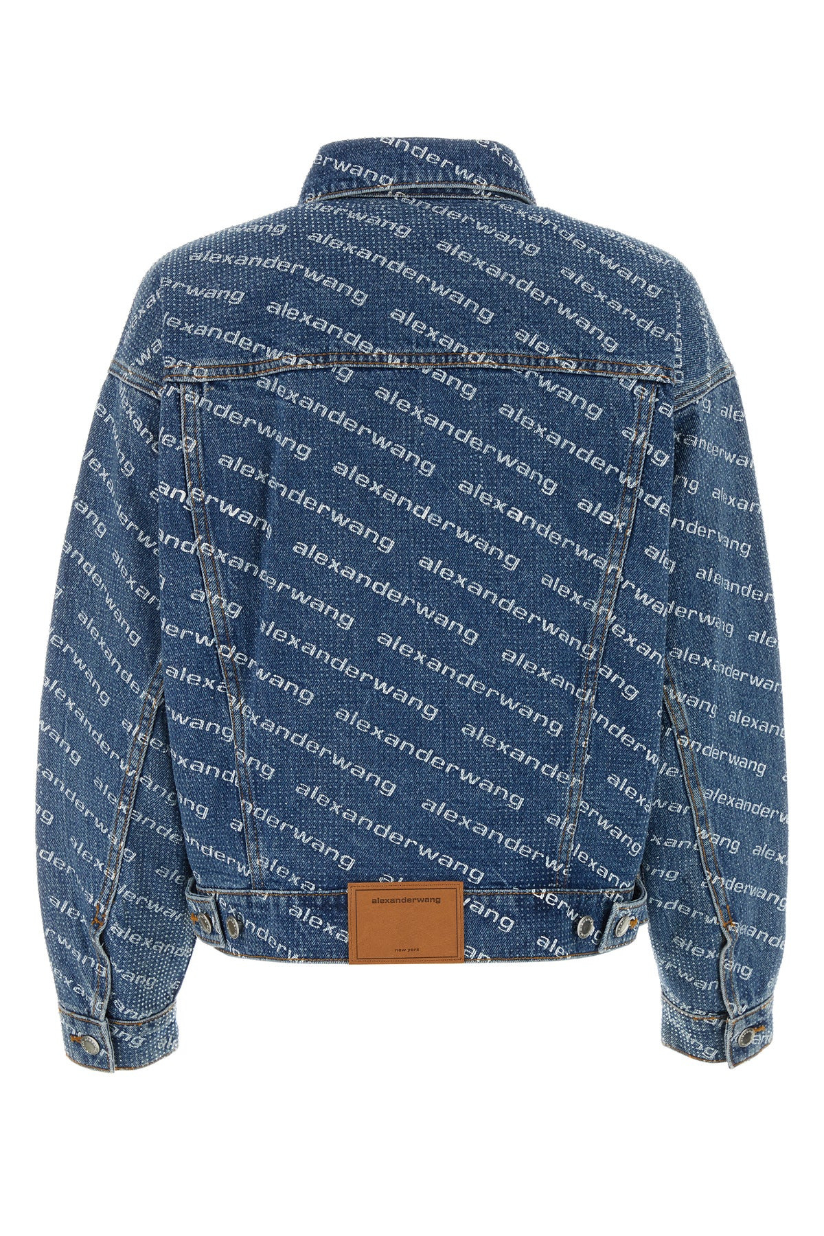 Printed denim oversize jacket - 2