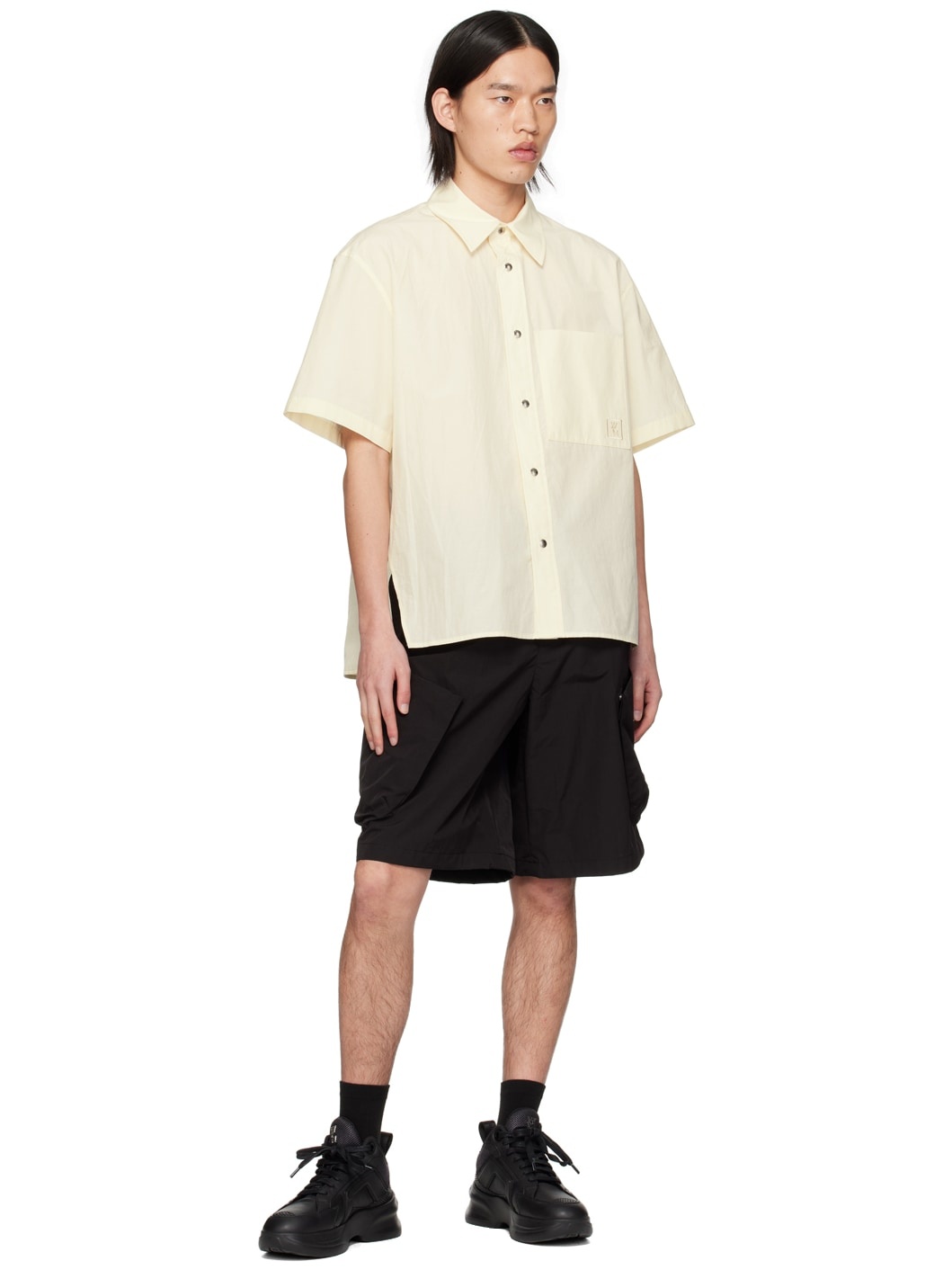 Off-White Press-Stud Shirt - 4