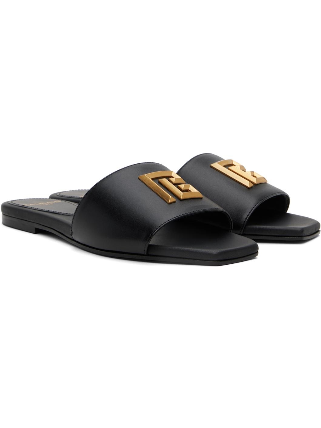 Black Dafne PB Sandals - 4