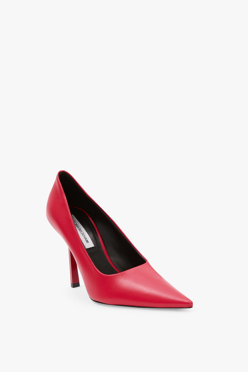 Victoria Beckham Victoria Stiletto Pump 100 In Red Leather outlook