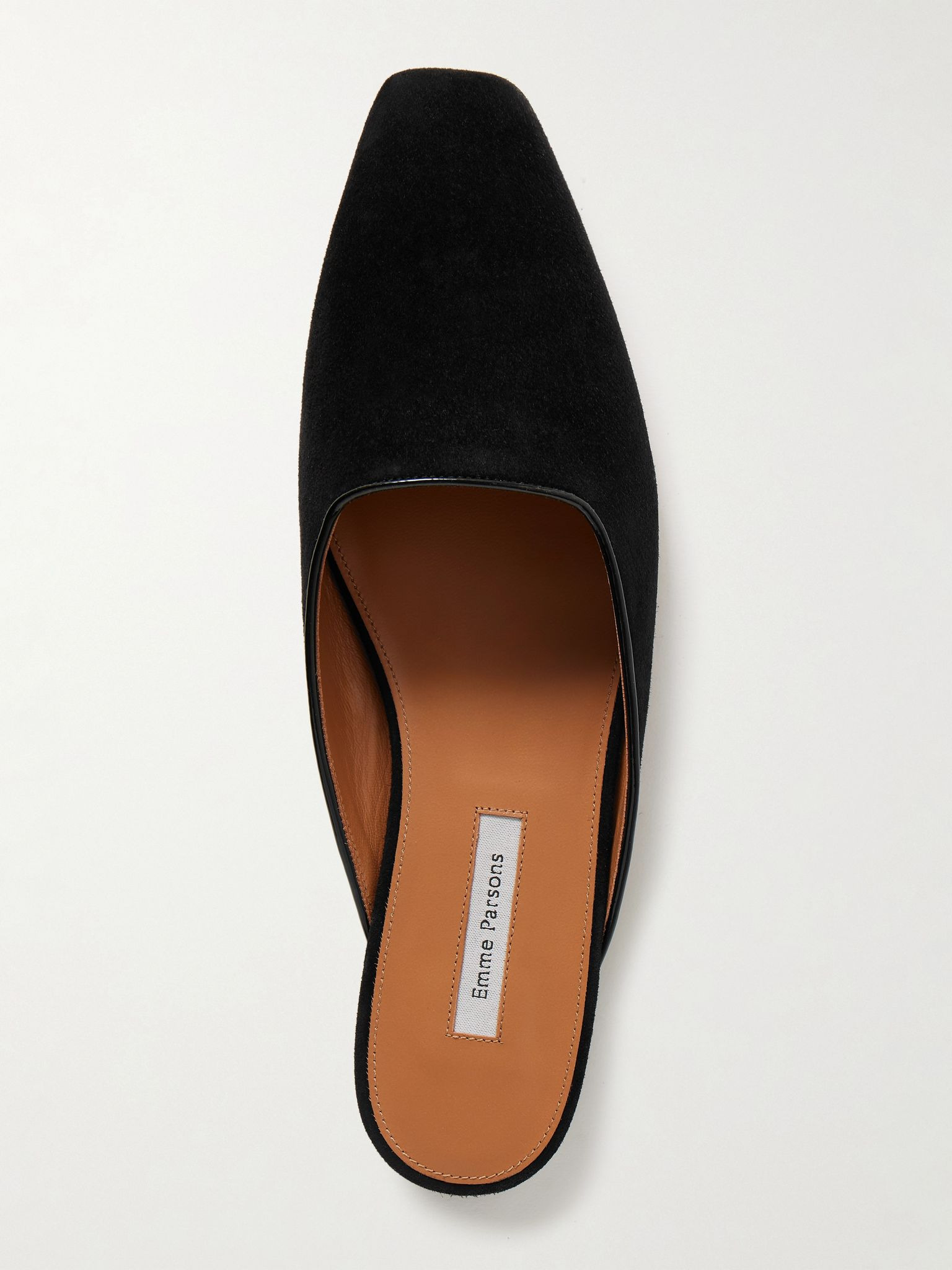 Suede mules Black - 5