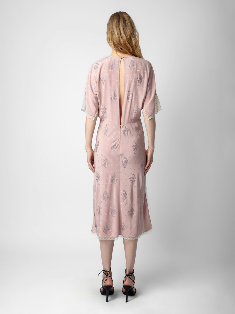 Rey Silk Jacquard Dress 3
