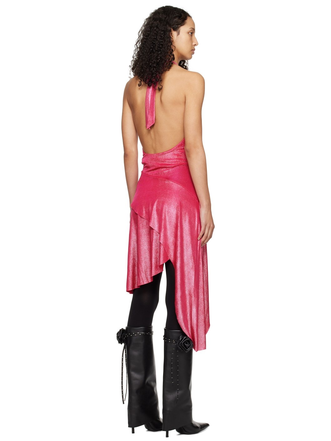 Pink Besora Dress - 3