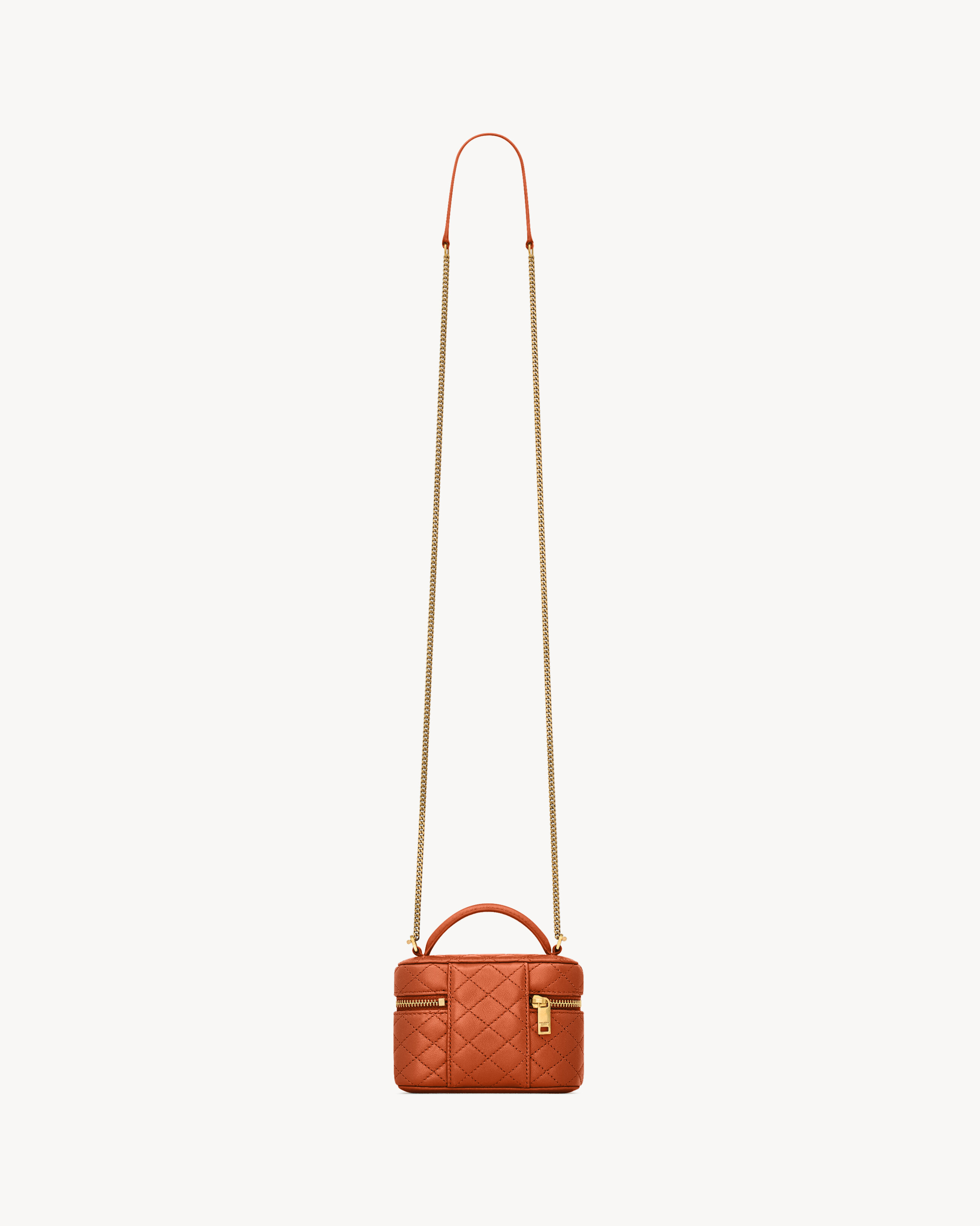 GABY MICRO VANITY BAG IN LAMBSKIN - 3
