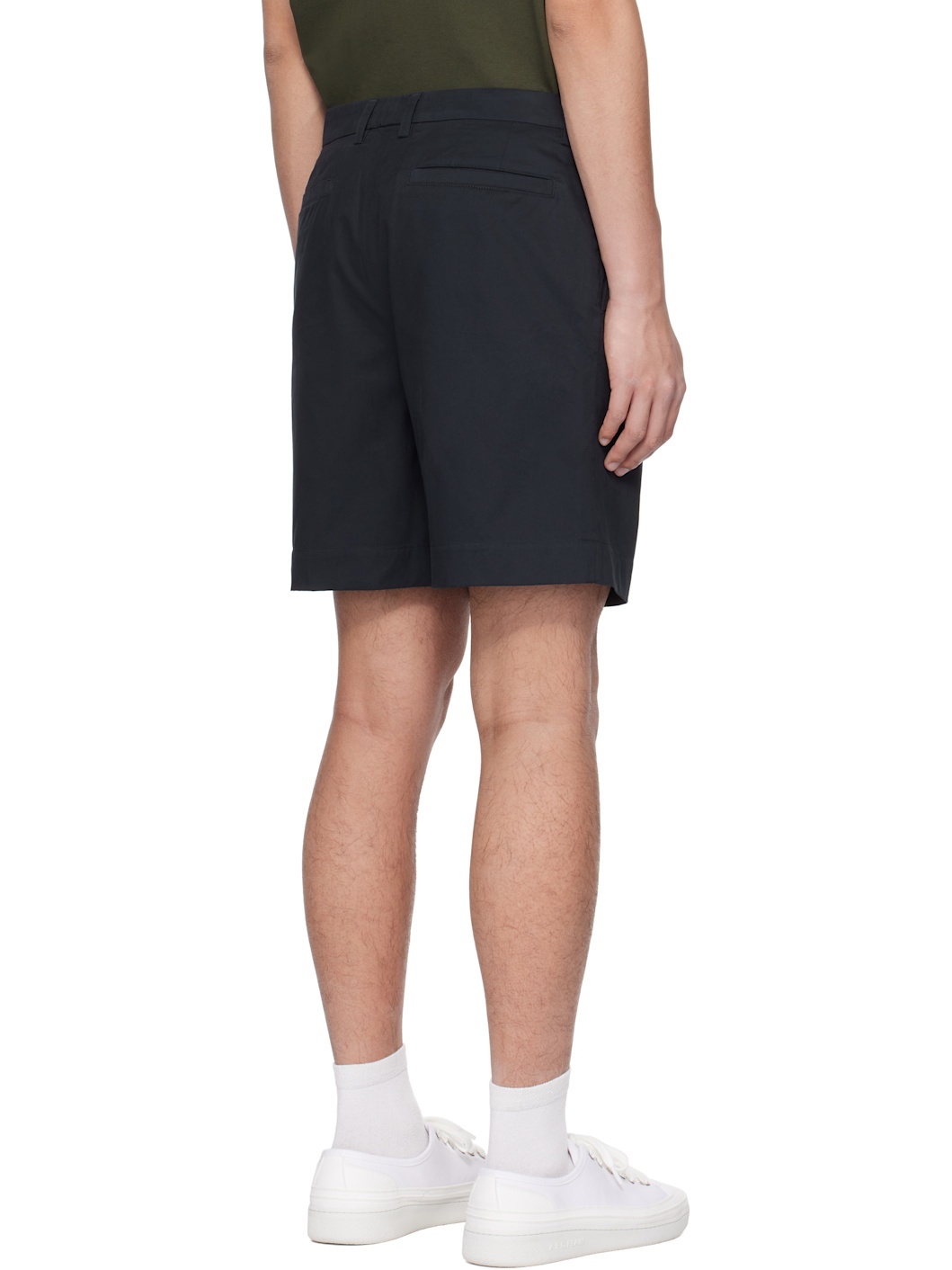Navy Crew Shorts - 3