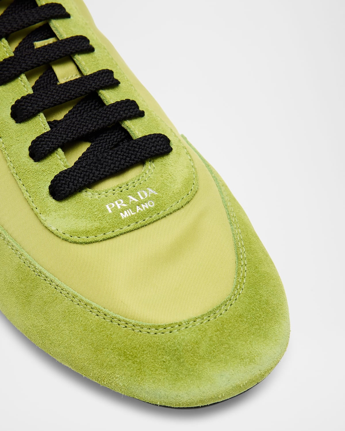 Low-Top Suede Sneakers - 7