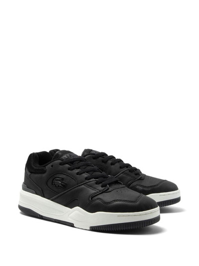 LACOSTE Lineshot panelled leather sneakers outlook