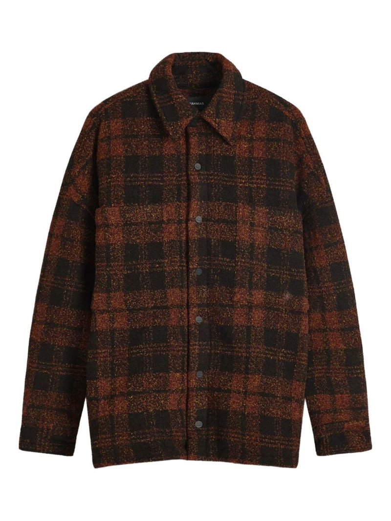 check-patterned overshirt 1