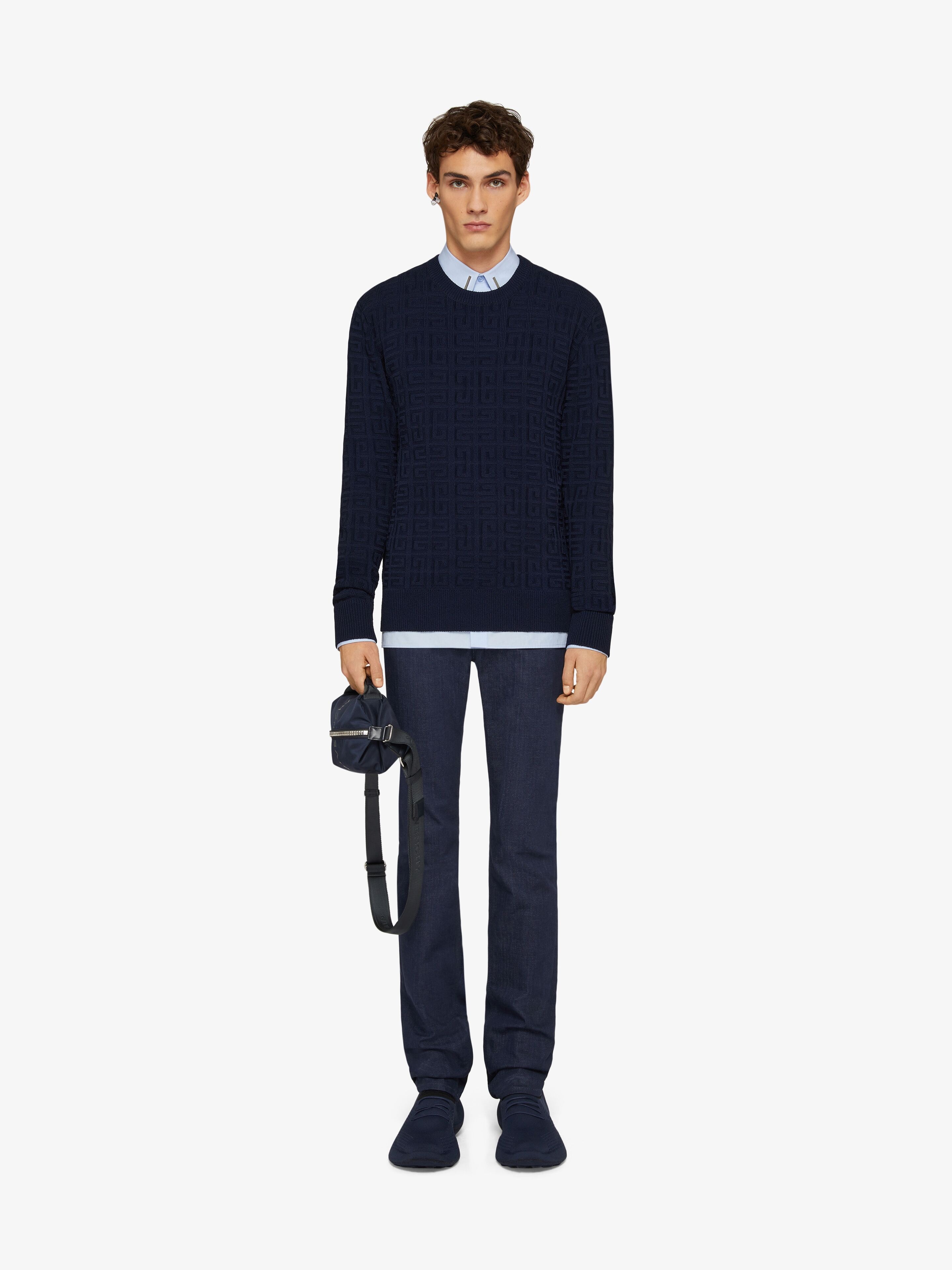 SWEATER IN 4G JACQUARD - 2