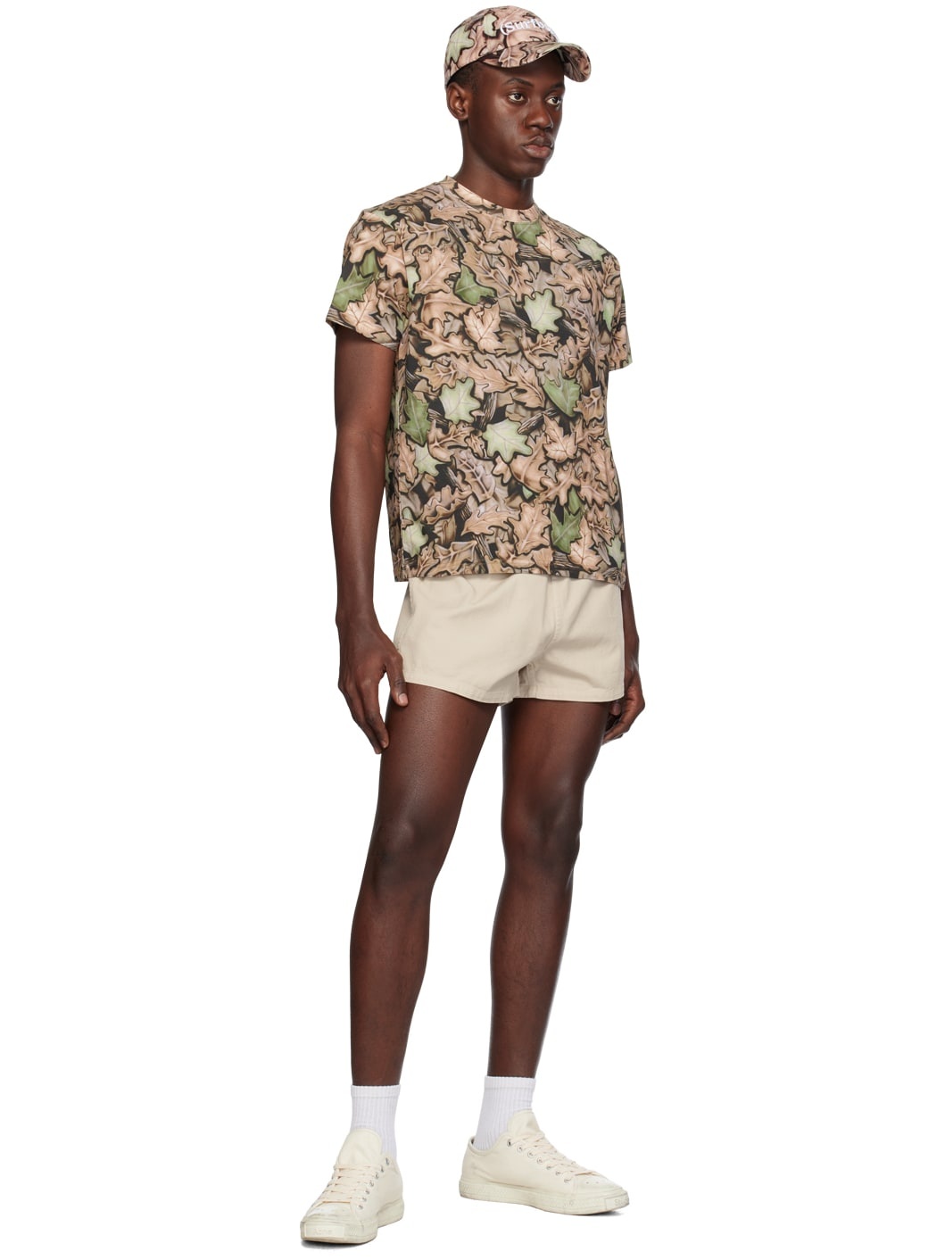 Beige Short Shorts - 4