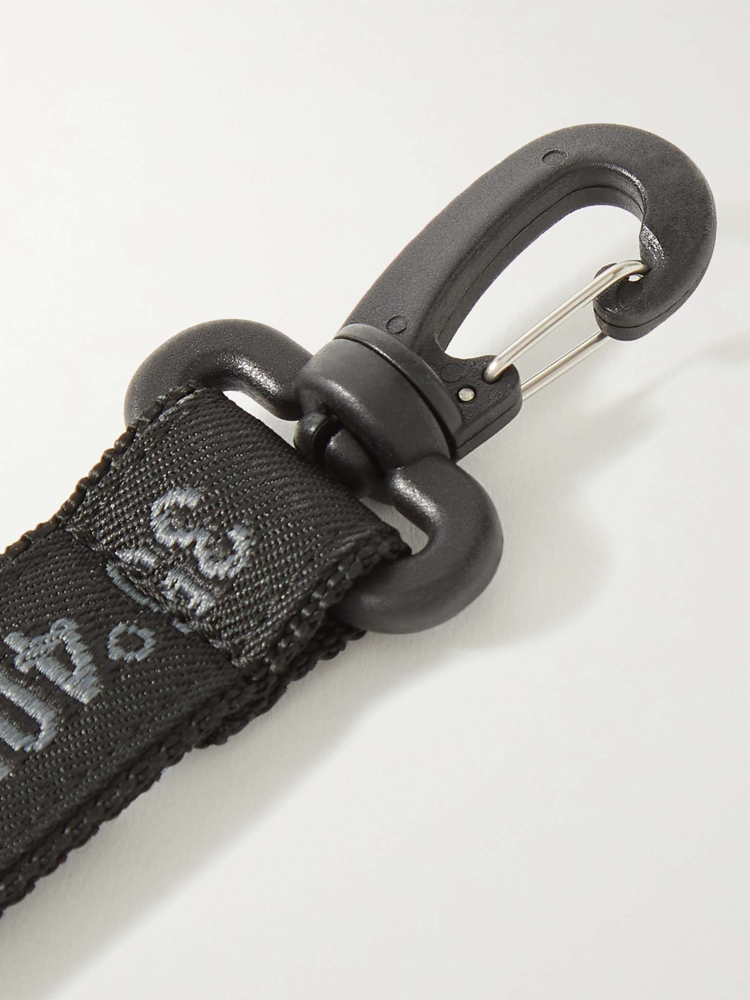 Logo-Jacquard Webbing Key Fob - 2