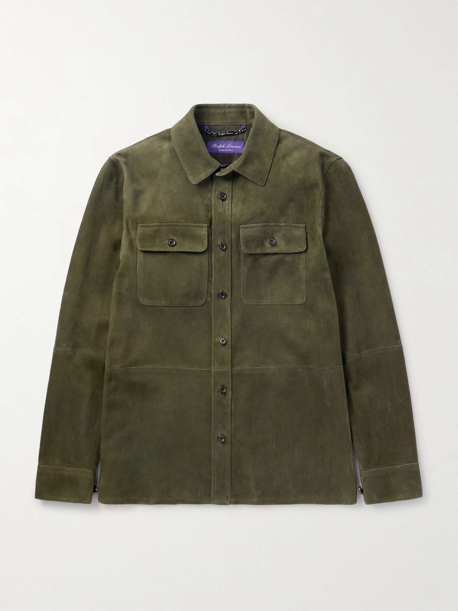 Calloway Suede Overshirt - 1