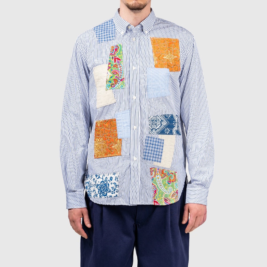 PATCHWORK L/S SHIRT - 10
