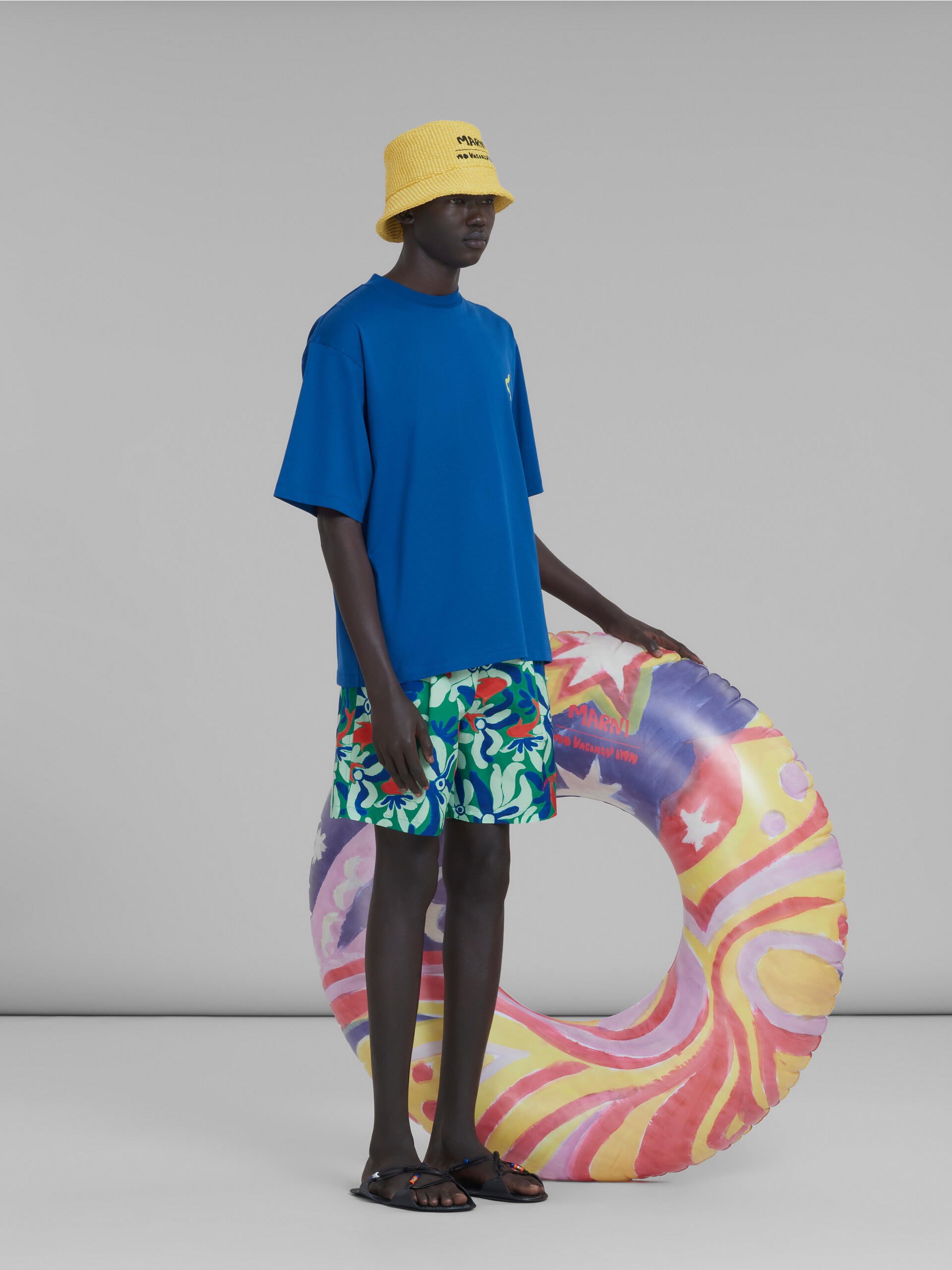MARNI X NO VACANCY INN - INFLATABLE RING WITH GALACTIC PARADISE PRINT - 6