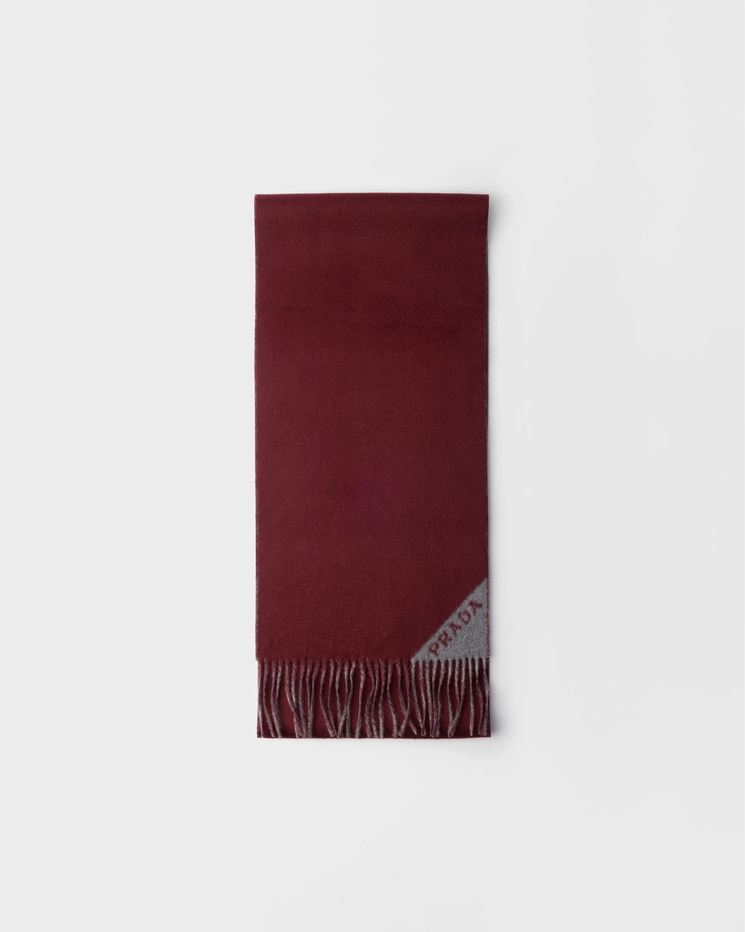 Double cashmere scarf - 1