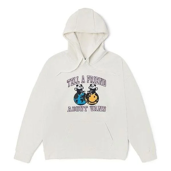 (WMNS) Vans Panda Os Hoodie 'White' VN0A5LJVFS8 - 1