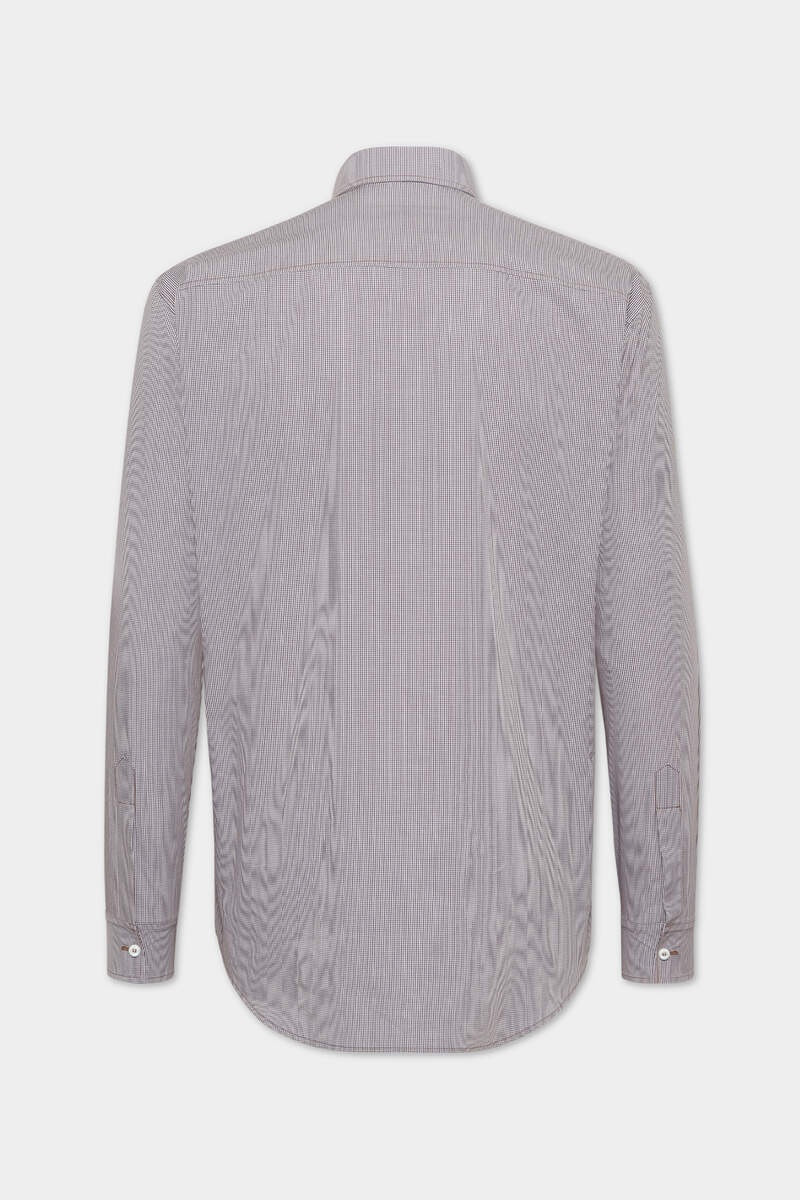 DSQUARED2 RELAX DAN MICRO-CHECKED SHIRT outlook