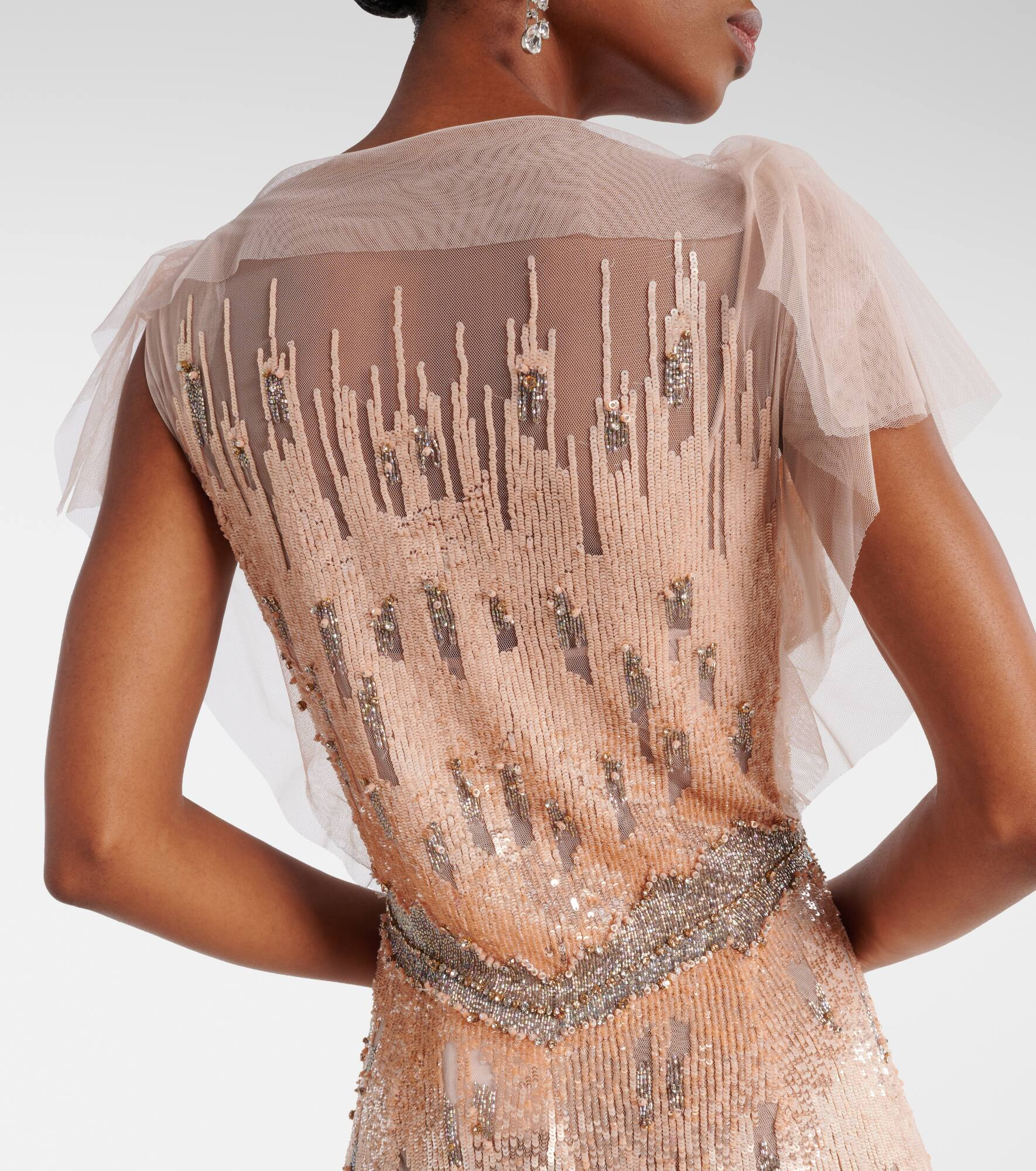Bonnie embellished gown - 6