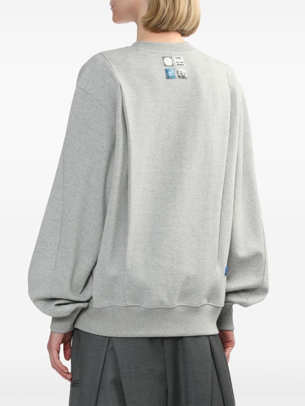 Nolc pleated sweatshirt - 4