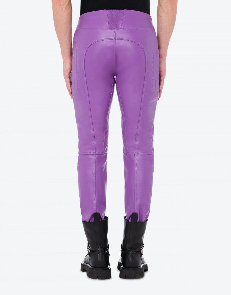 NAPPA LEATHER TROUSERS - 3