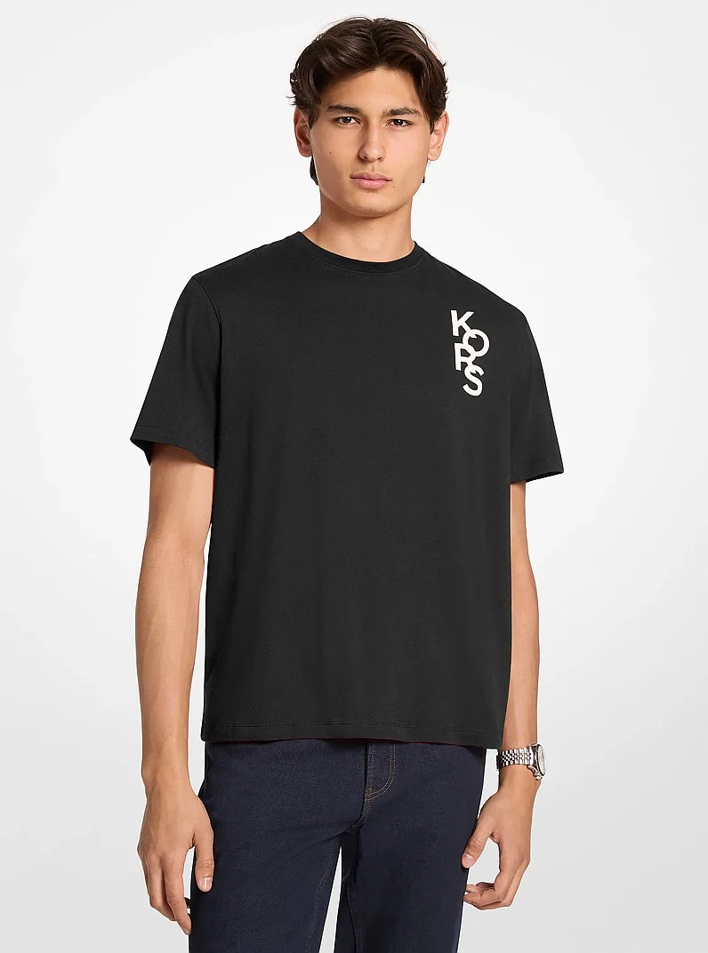 Graphic Logo Cotton Jersey T-Shirt - 1