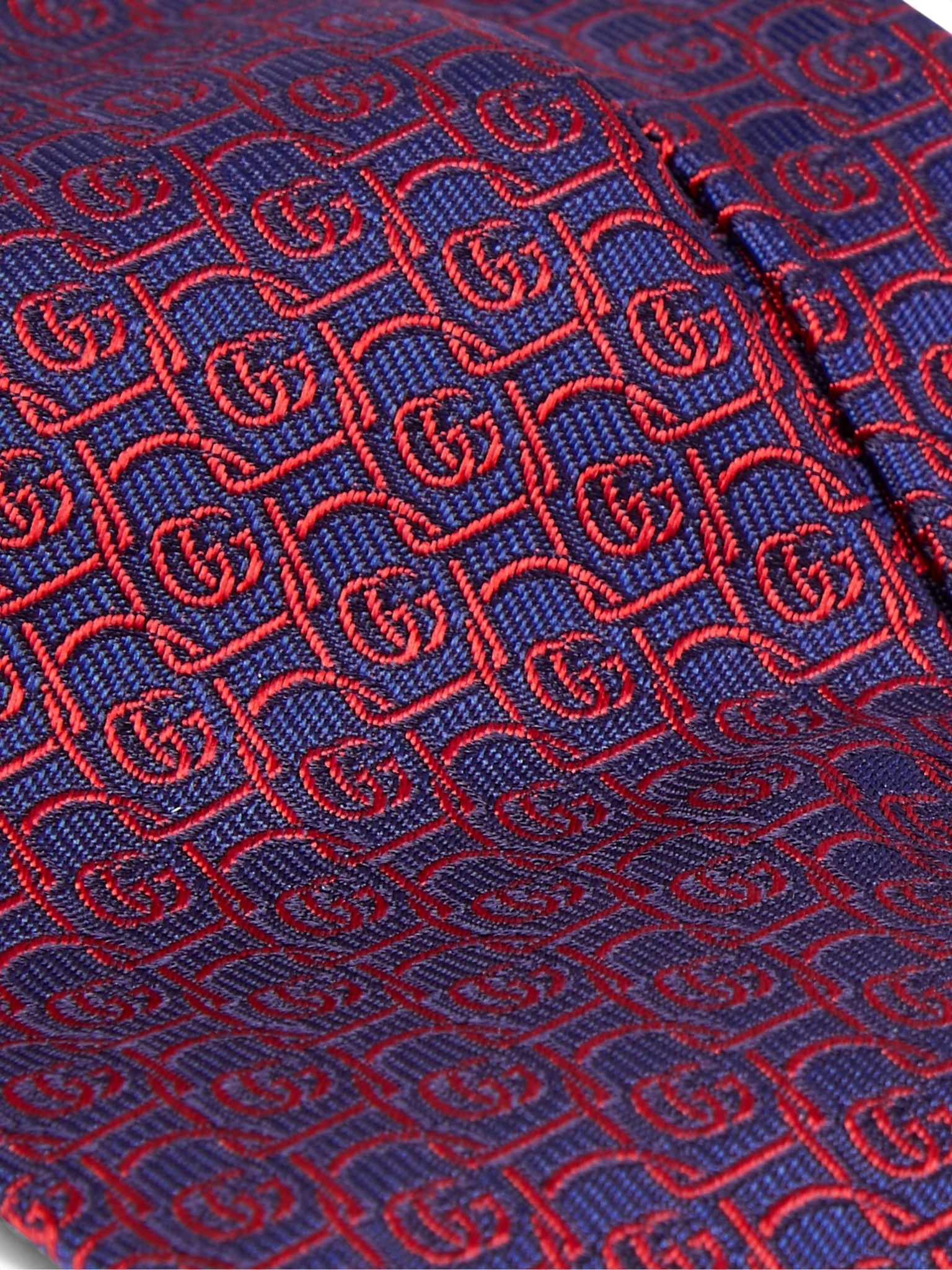 7cm Logo-Jacquard Silk Tie - 3