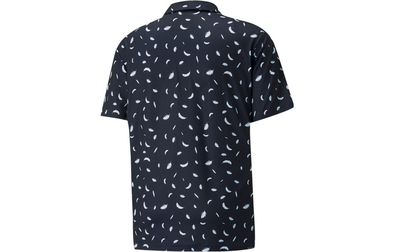 PUMA PUMA Cloudspun Feather Polo Shirts 'Navy White' 531092-01 outlook