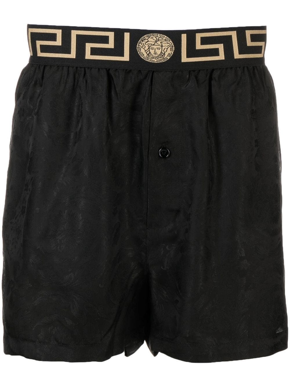Greca logo-print shorts - 1