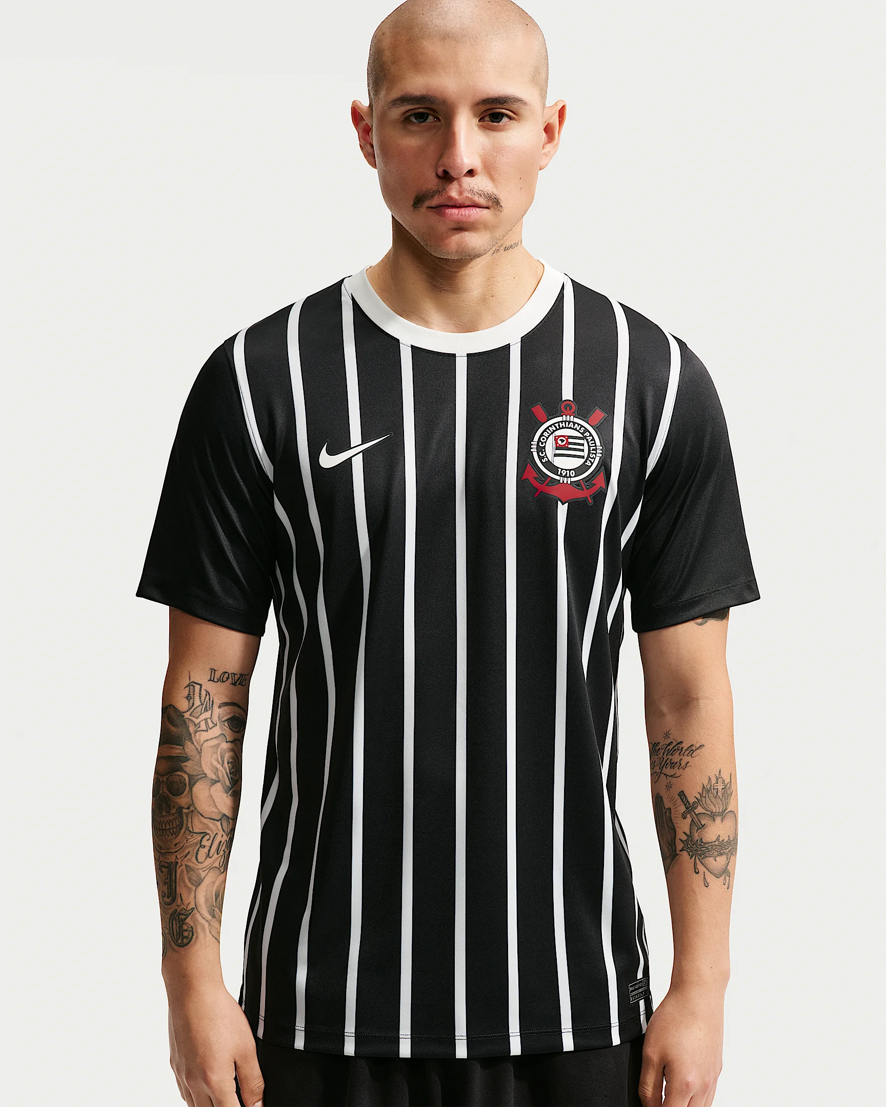 S.C. Corinthians Away Men's Nike Dri-FIT Soccer Short-Sleeve Jersey - 1