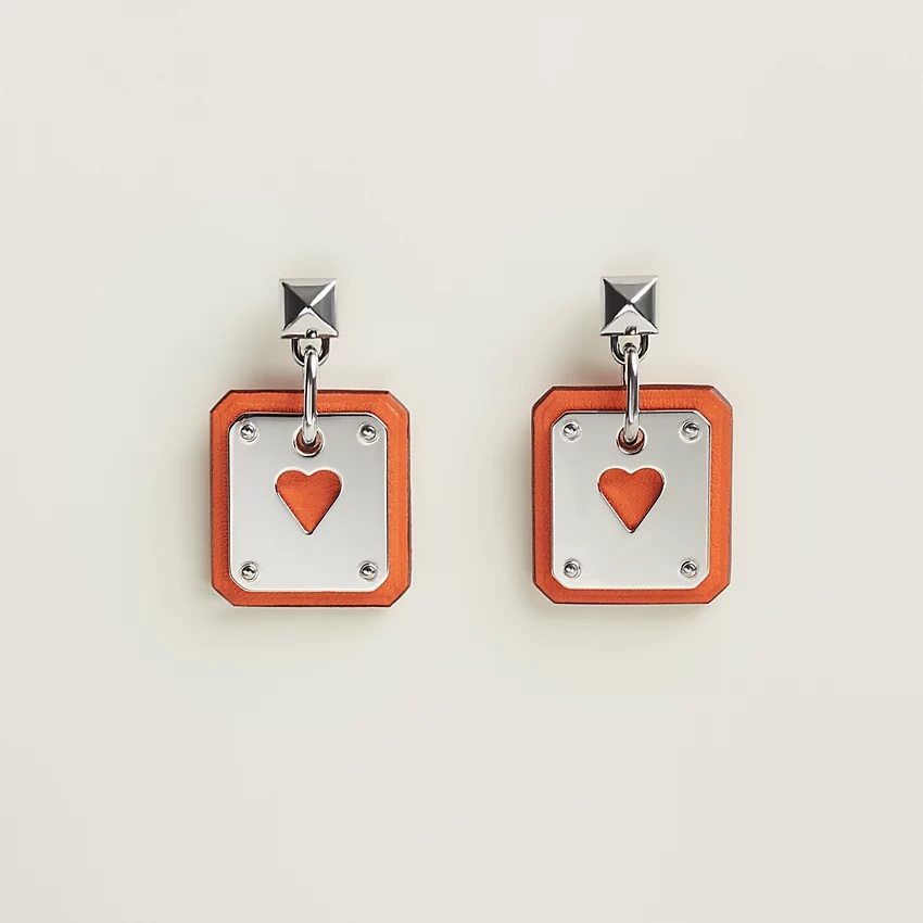 As de Coeur earrings - 1