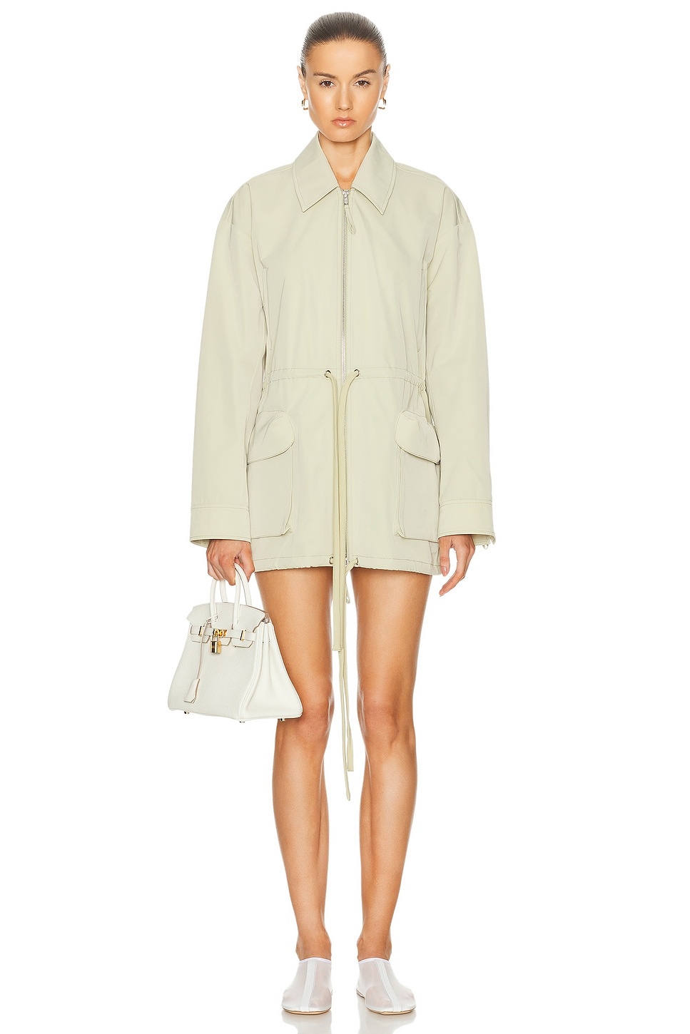 Tech Gabardine Parka Jacket - 2