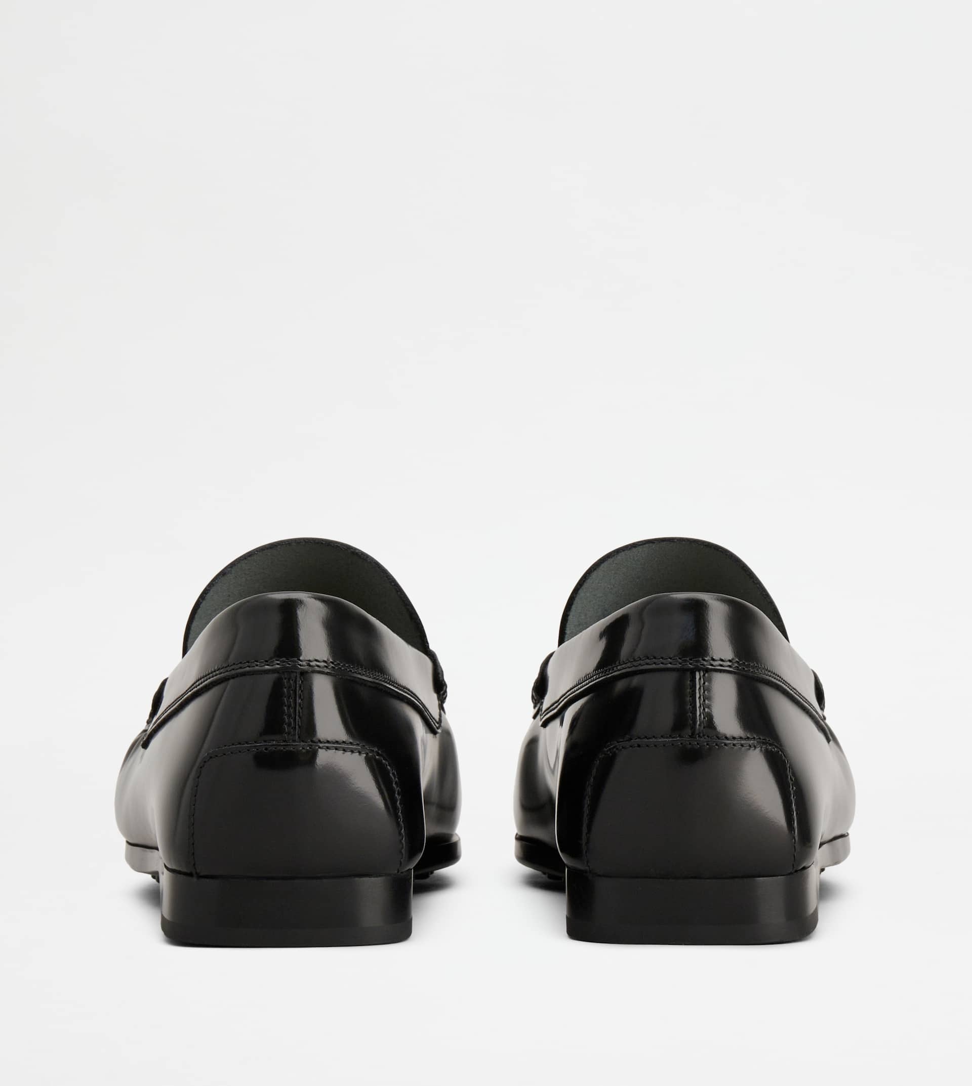 LOAFERS IN LEATHER - BLACK - 2