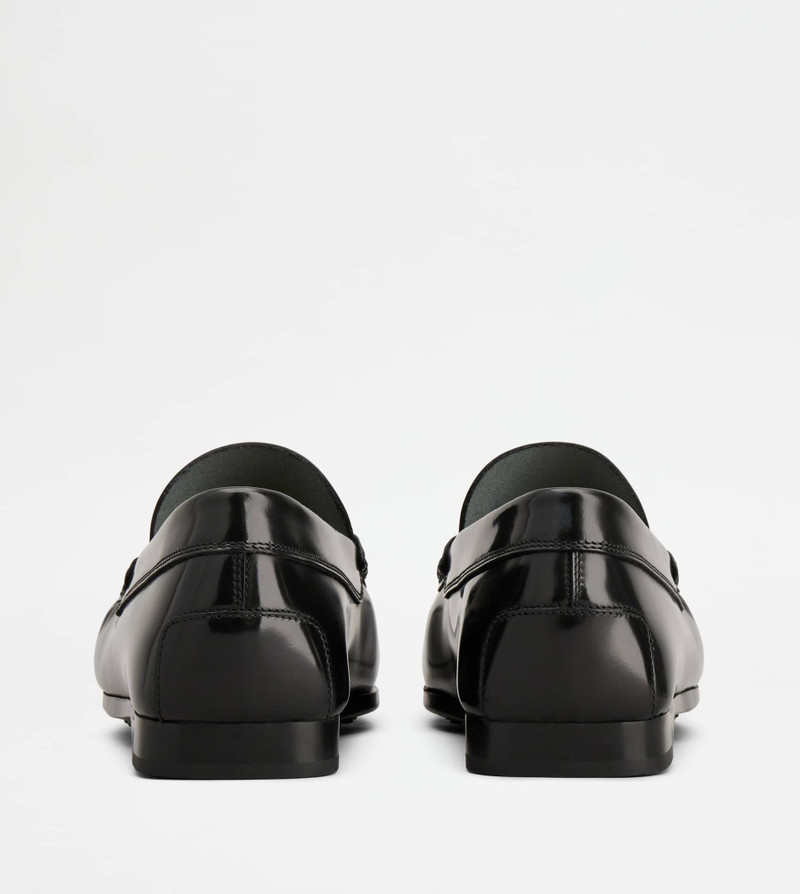 LOAFERS IN LEATHER - BLACK 3