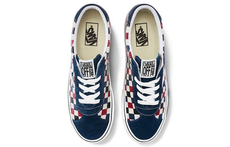 Vans Vans Sport Blue Red Grid Unisex 'Blue Red' VN0A4BU6WO2 outlook