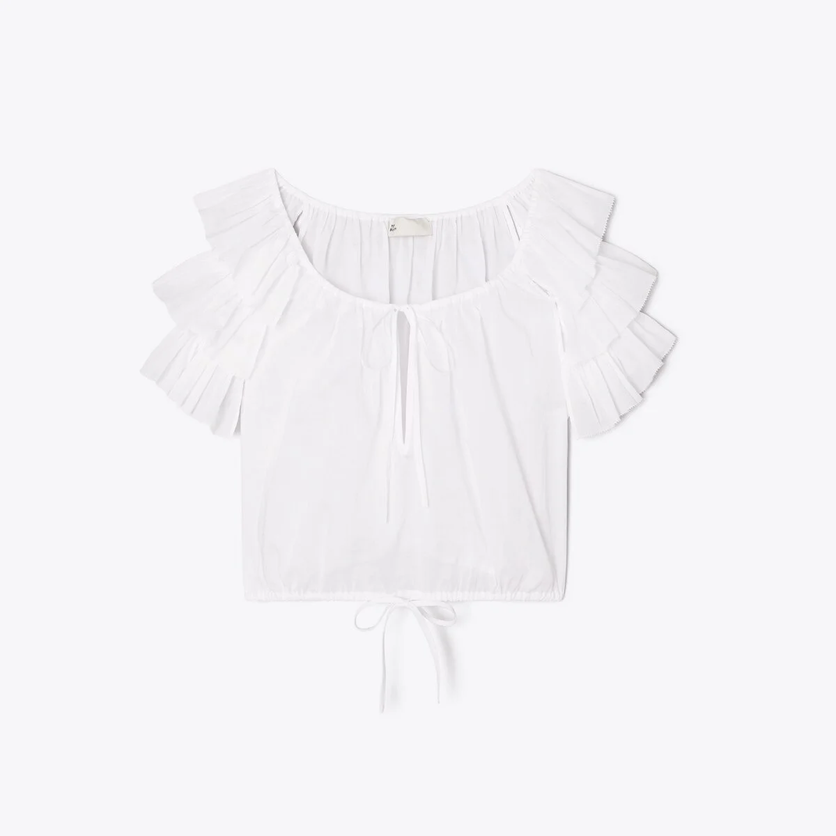 Ruffle Cotton Top - 1