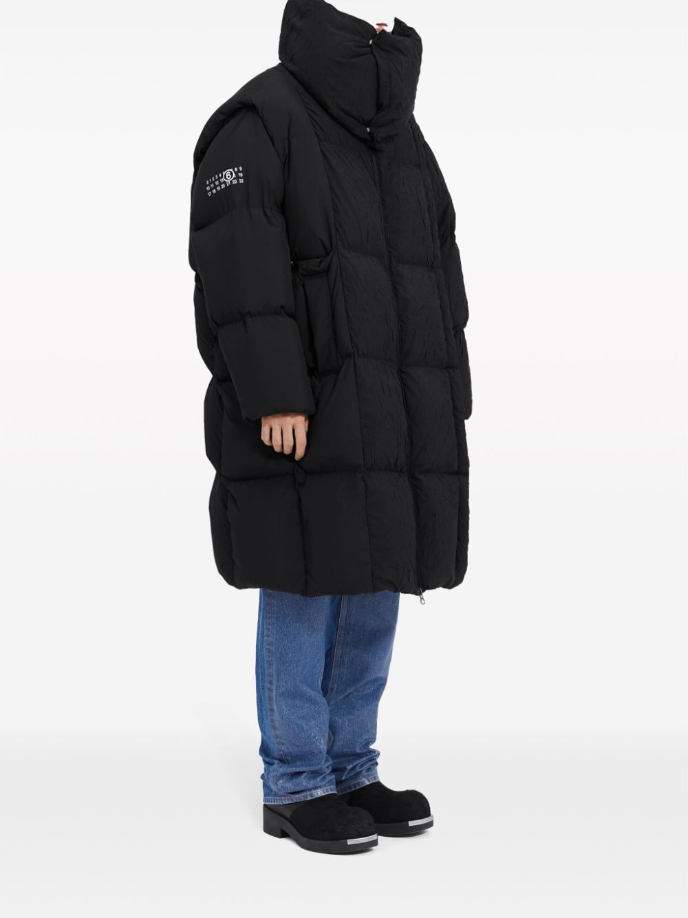 x Chen Peng high-neck padded coat - 3