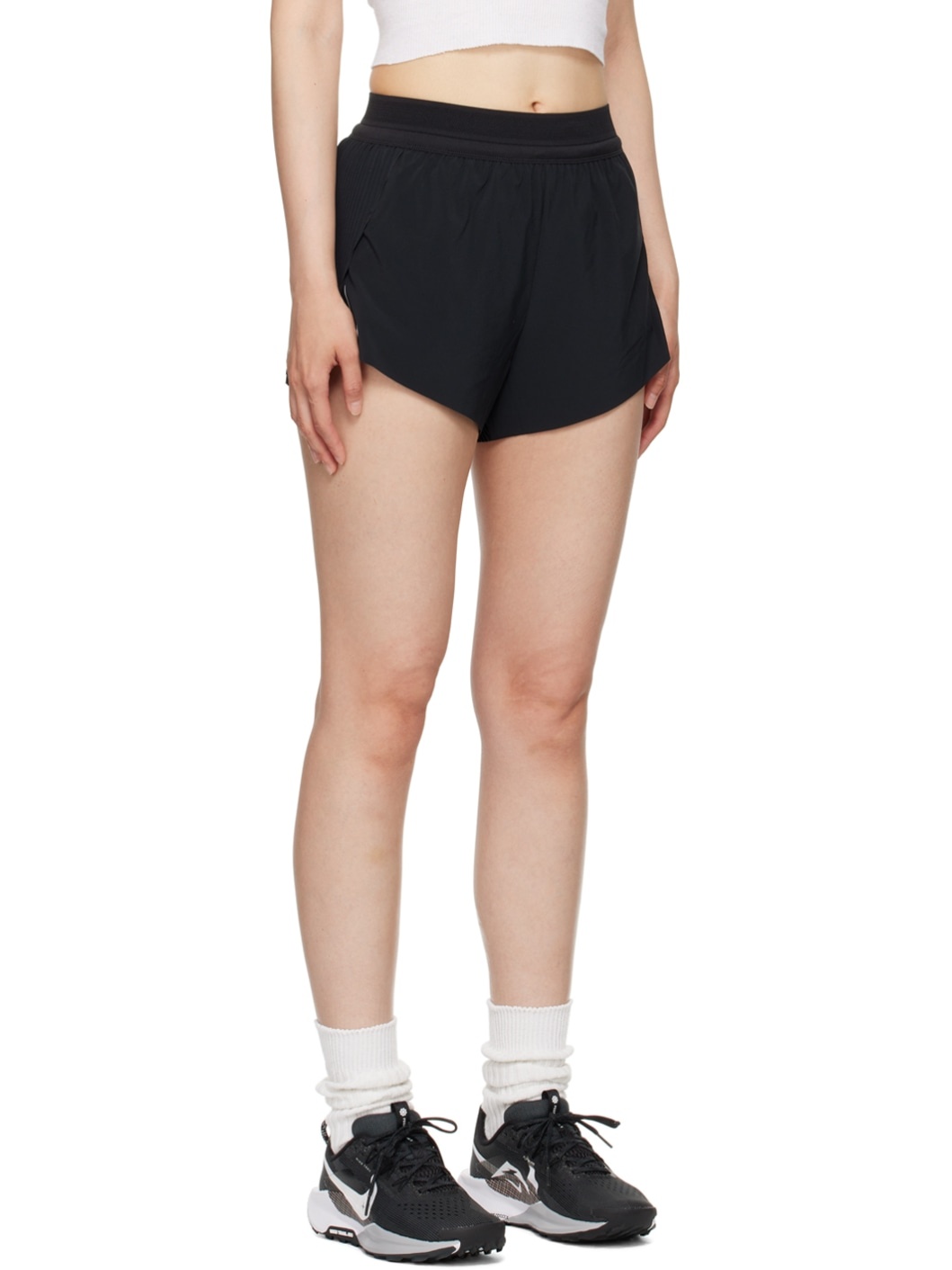 Black AeroSwift Shorts - 2